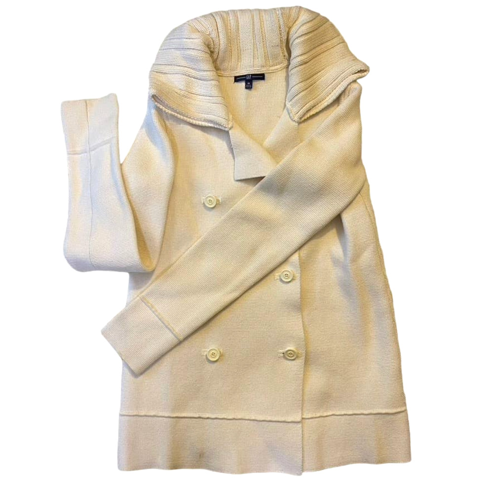 GAP Knit Double Breasted Sweater Cardigan Jacket Size‎ M